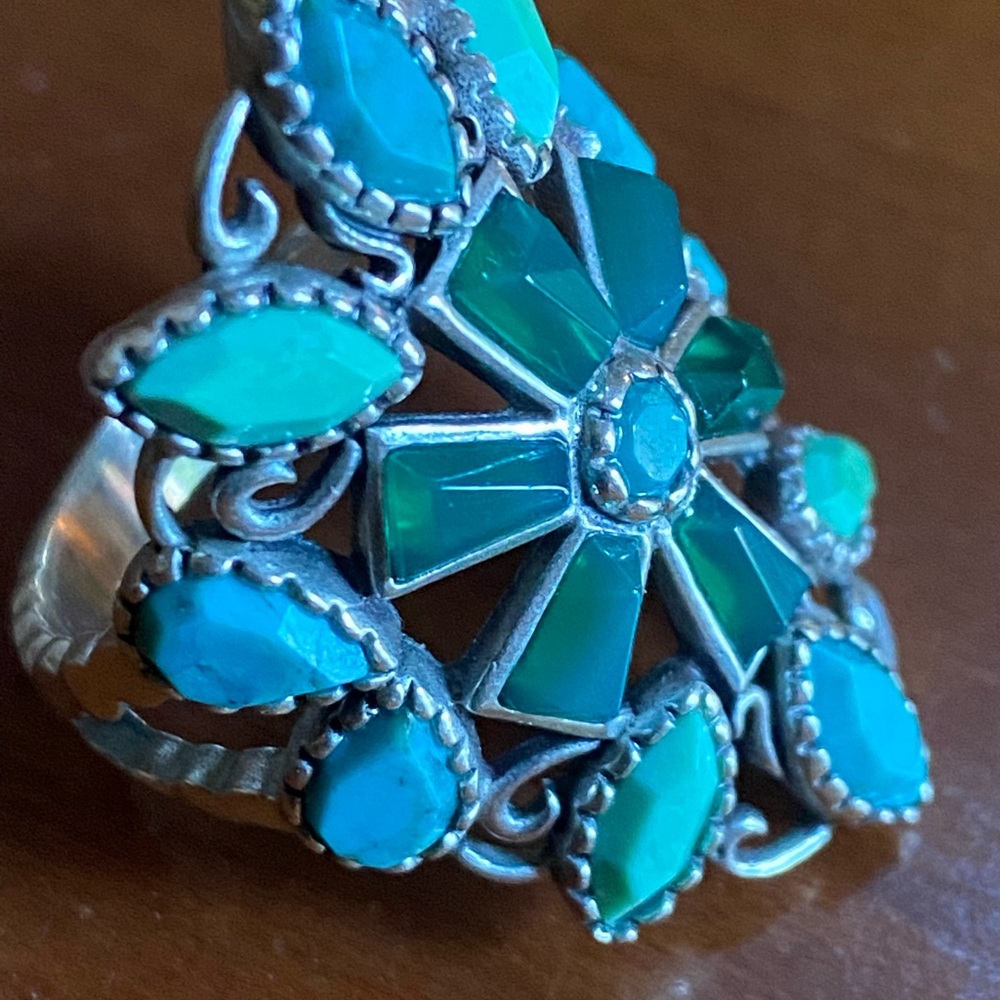 SILPADA TREASURE SIZE 9 -1/2. KALEIDOSCOPE RING